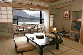 全客室より阿賀野川の絶景が望めます