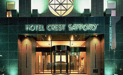 ホテルクレスト札幌外観
